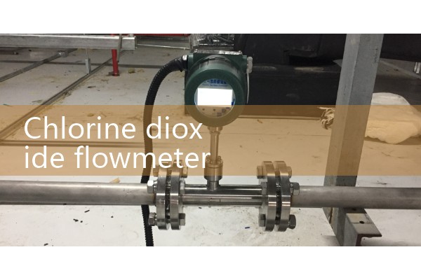 Chlorine dioxide flowmeter